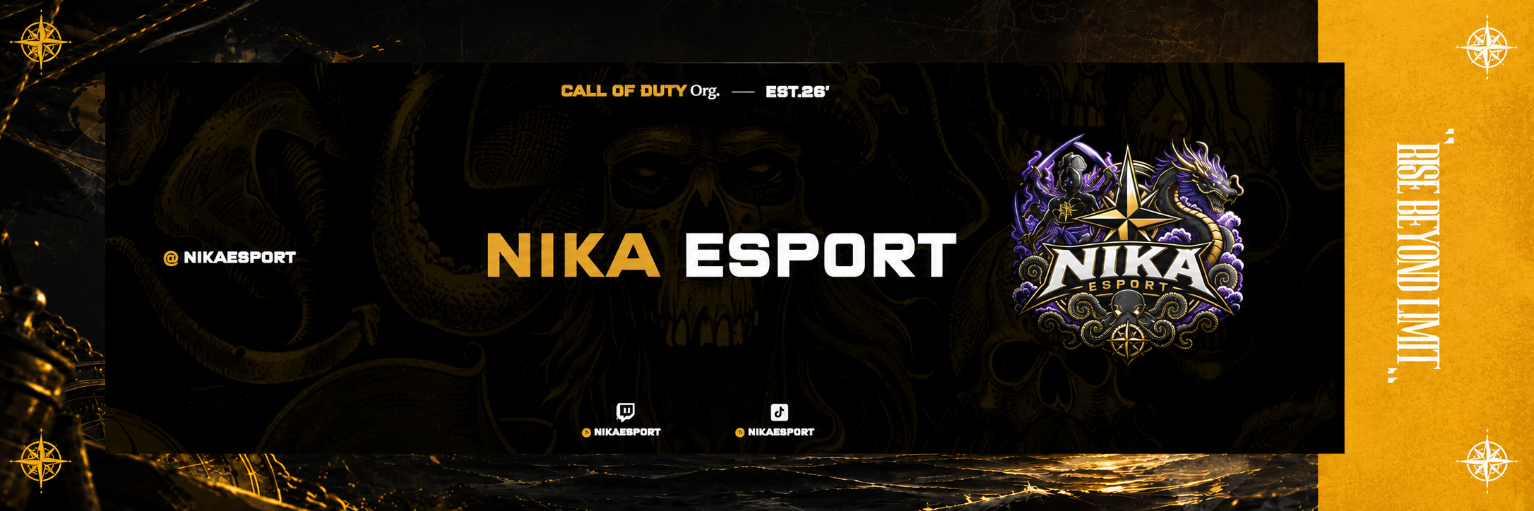 Bannière NIKA ESPORT